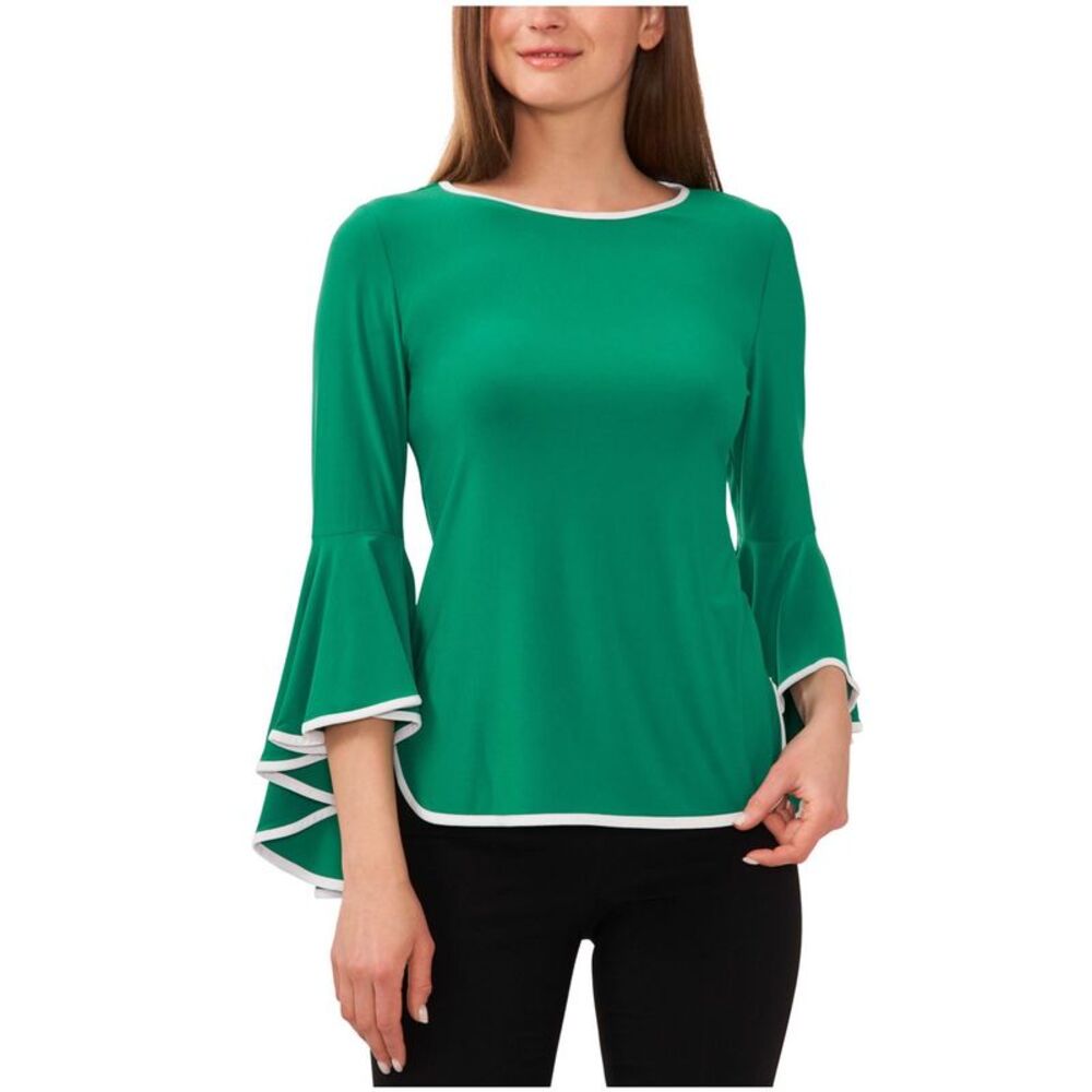 SAM AND JESS Womens Bell Sleeve Knit Blouse, NWT